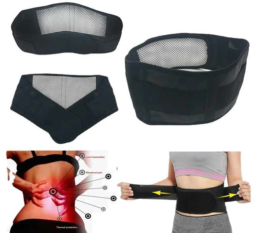 

TY Adjustable lumbar support self-heating magnetic therapy sports accessories support massage belt health care waist