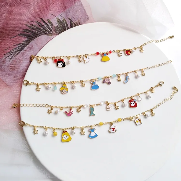 

Ding yi New daily wear fun loli bracelet fantasy girl cartoon character fairy tale bracelet, Colorful