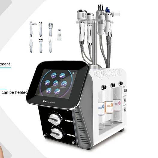 

Korean Hydro Dermabrasion Microdermabrasion Facial Beauty Salon Machine Skin Care Device Peel Machine, White