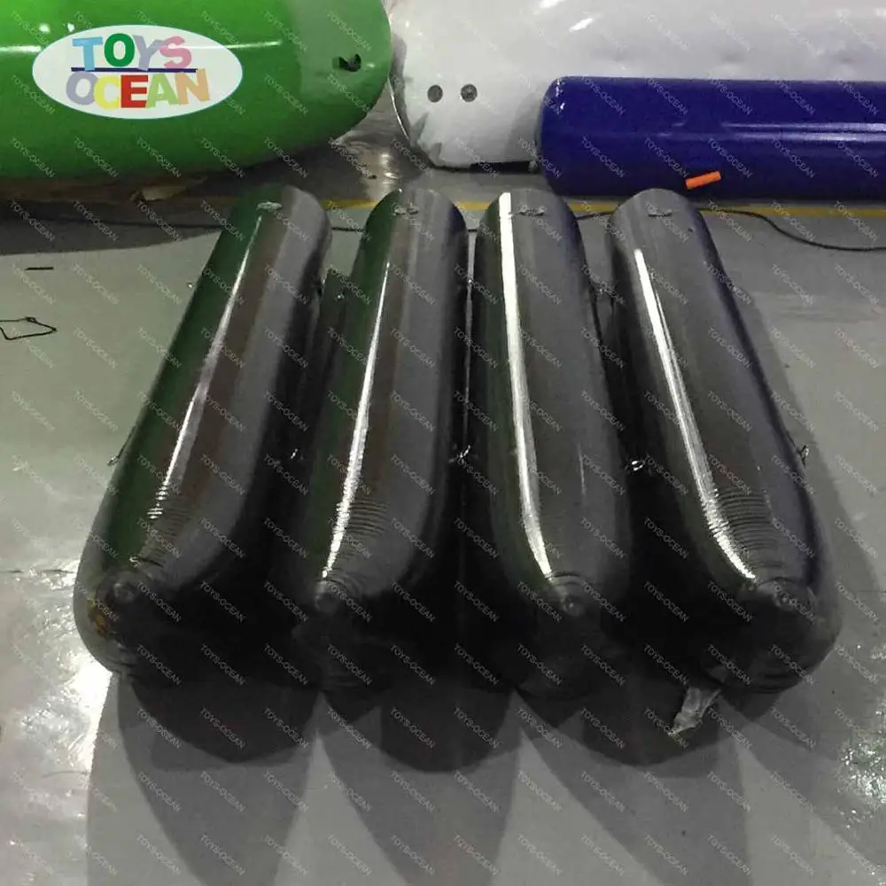 
Custom Size Heavy-duty PVC Inflatable Banana Pontoons Tubes for Floating Water Bike 