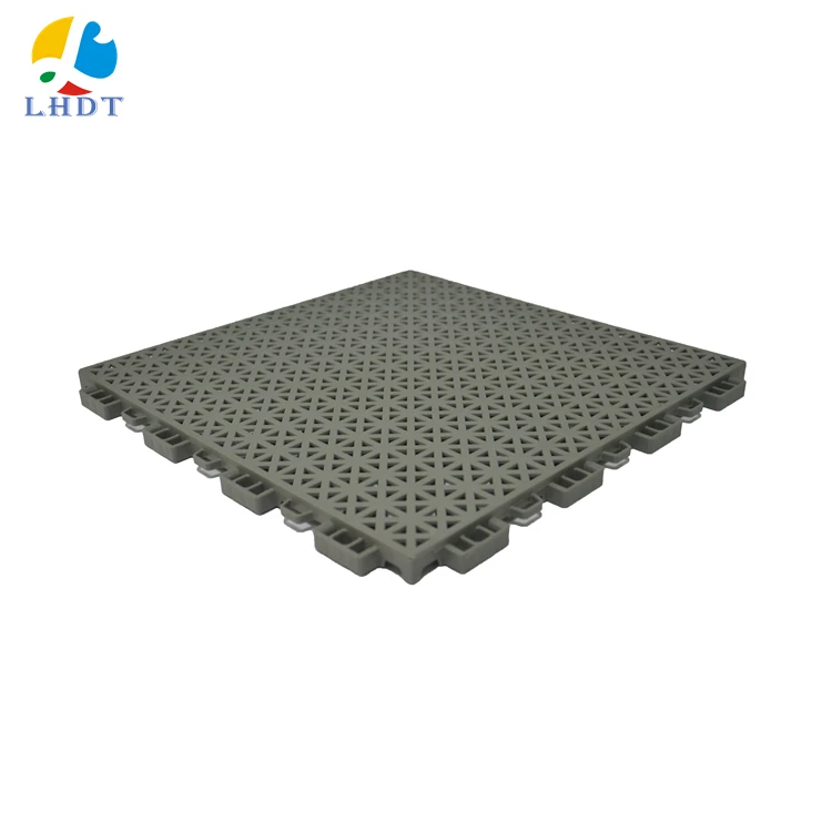 

Assembled Modular Multi purpose PP Sports Flooring Tiles for Half Basketball flooring tiles interlocking plastic tiles, 12 colors