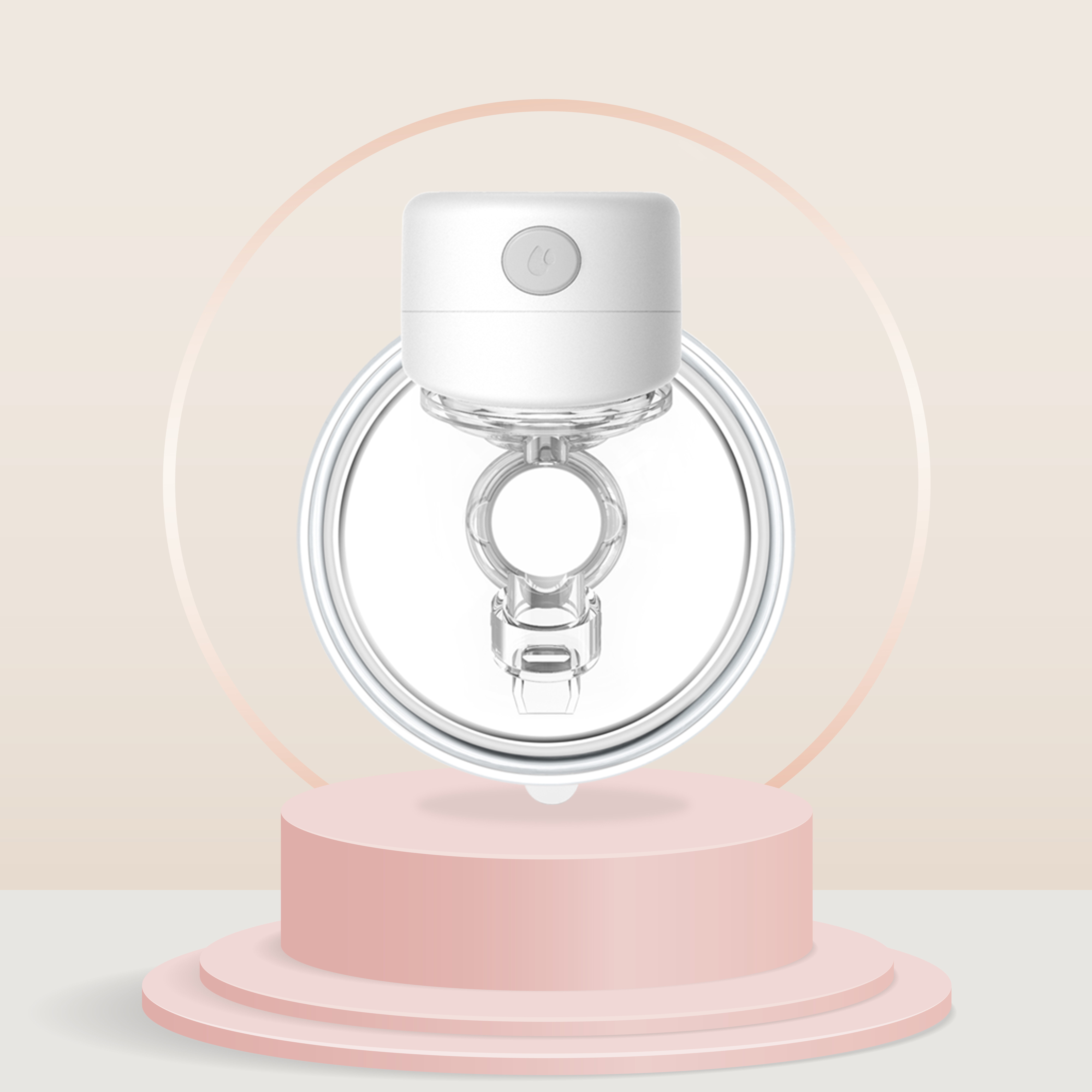 

2021 Hot Sale 100% Safe 180Ml Silicone Portable Breast Pump