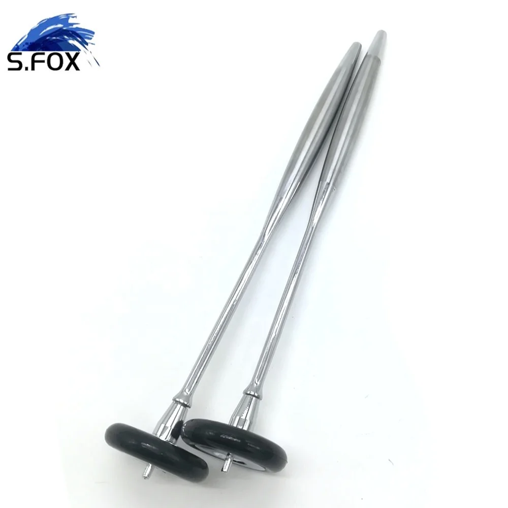 
Stainless Steel Rubber Head Round Shape Percussion Hammer Medical Patella Hammer 