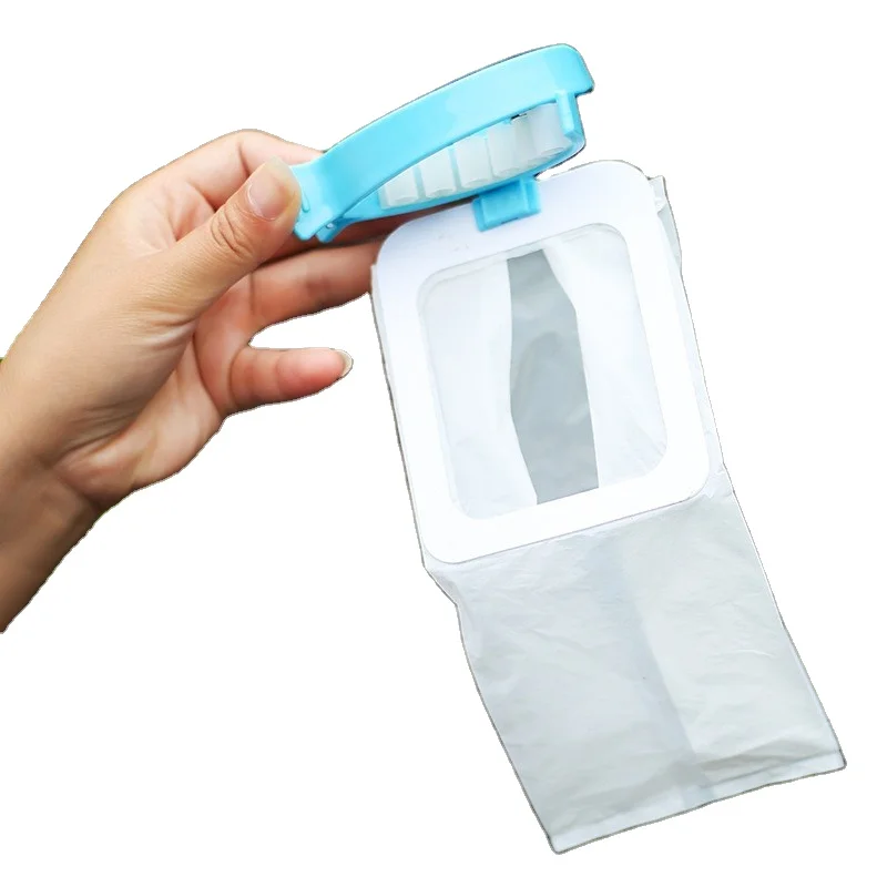 

Folding small pet Poop toilet Outdoor Doggy Waste bag big size don't pick up shit clip on tail Dog poop Bags