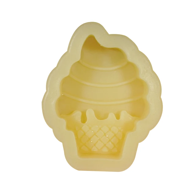 

strawberry silicone ice cream mold dessert chocolate cake mold, Yellow