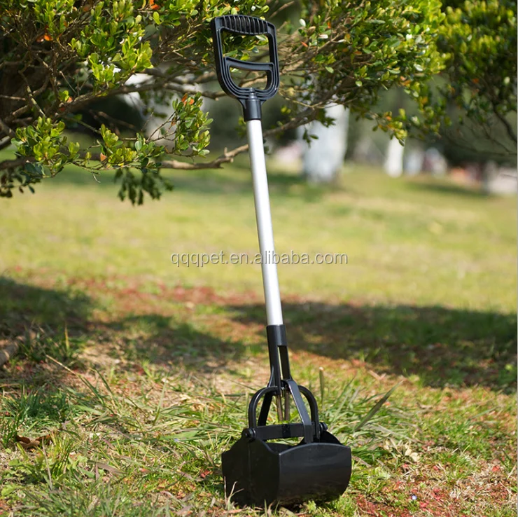 Eco-Friendly Long-Handle Spring Action Pet Feces Pooper Scooper