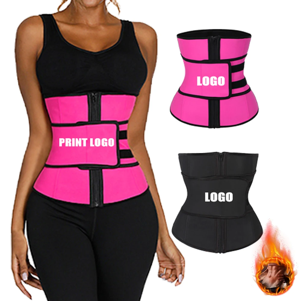 

Fast Shipping Private Label Shaper Sweat Slimmer Control Waist Trainer Waist Cincher Belt