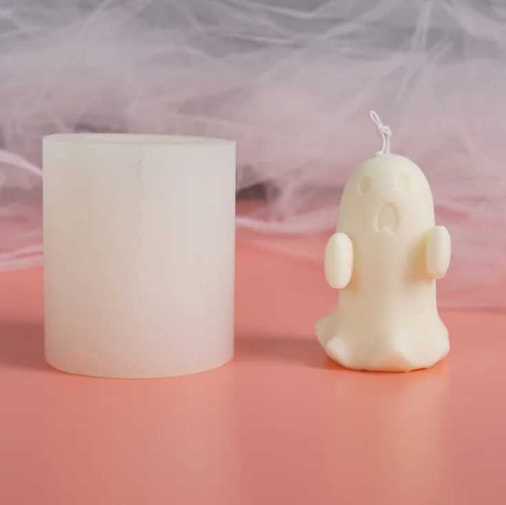 

B-3142 Ghost candle silicone mold DIY incense aromatherapy candle silicone mold, Random