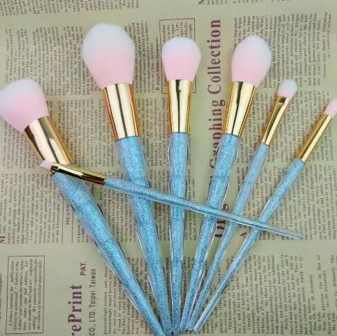 

2021 Hot Sale Unique Design 7 PCS Makeup tools Makeup Brushes Set, As pics