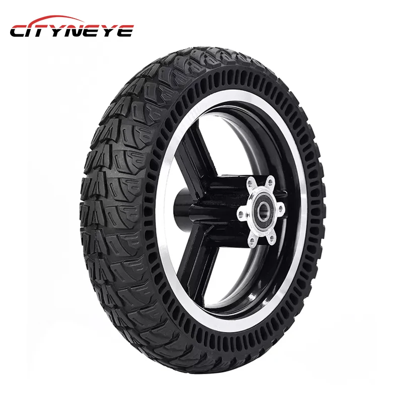 Rear Wheel with 9X2.25 Inch Honeycomb Solid Tire for Kugoo M4 Electric Scooter Repair Spare Parts