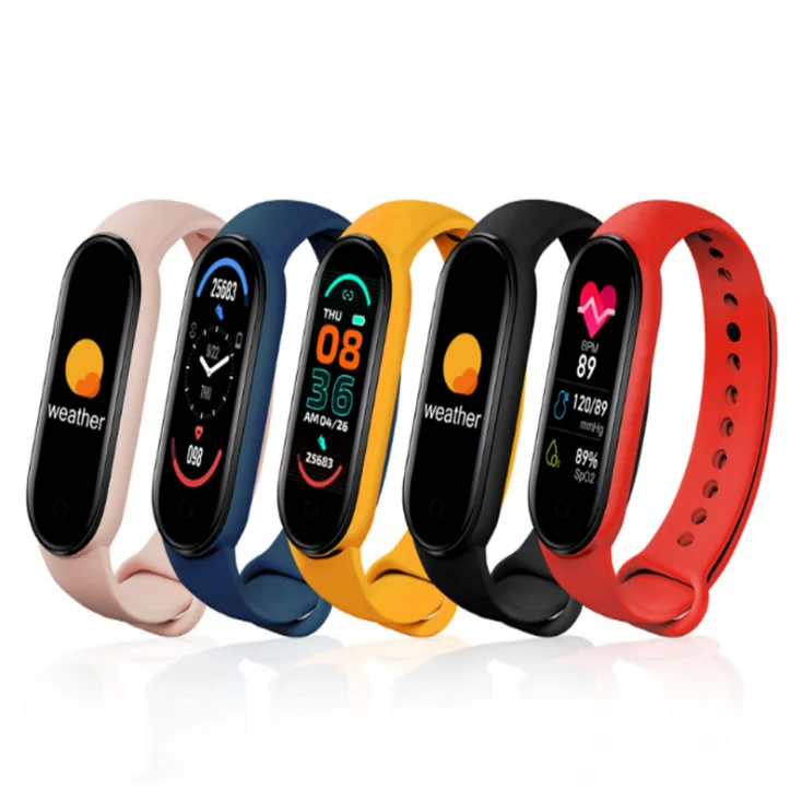

New Arrival Fitness Health Tracker M6 Smart Band Bracelet Wristband