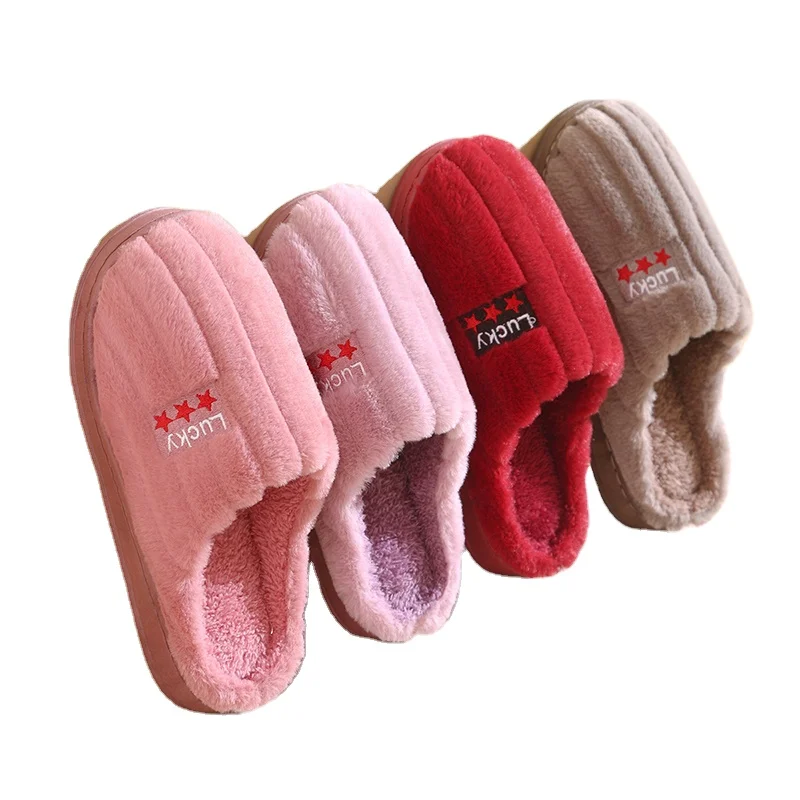 

Guaranteed Quality Unique Furry Slippers Women Personalized Slides, Solid color