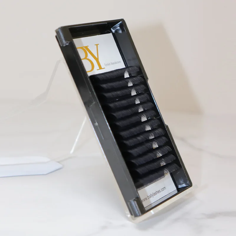 

Ballylashes Private Label Custom Packaging Easy Fnning Eyelash Extension, Black
