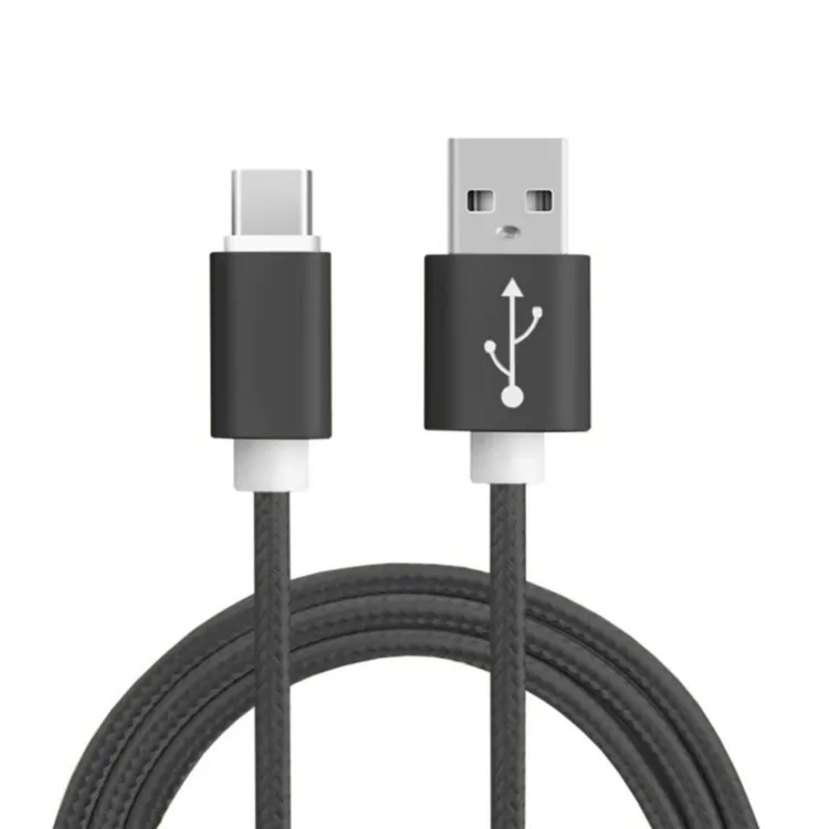 

1.5M Cord Nylon Braided USB3.1 Typ-C Charger Data Sync Fast Charging USB C Cable, 6 colors