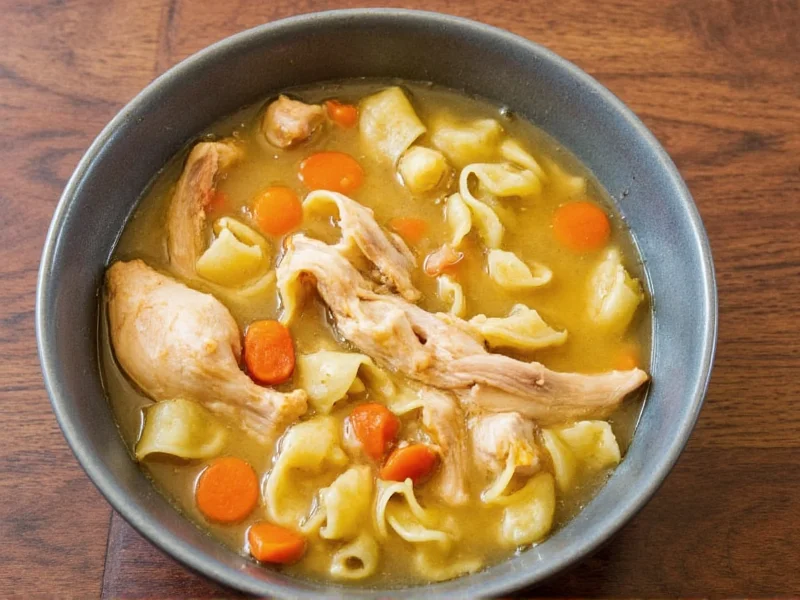 Chicken Noodle Soup from Carcass: Complete Guide