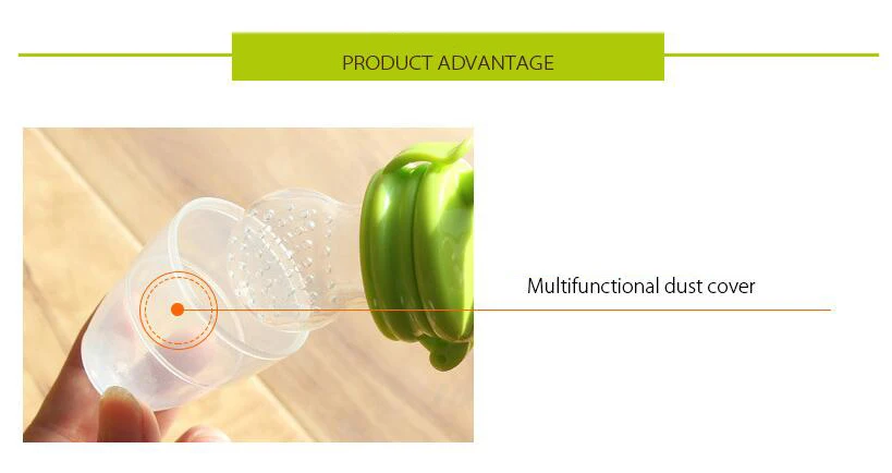 2019 Hot Seller Silicone Fresh Fruit Milk Nibbler Feeding Safe Kids Supplies Nipple Teat Pacifier Bottles