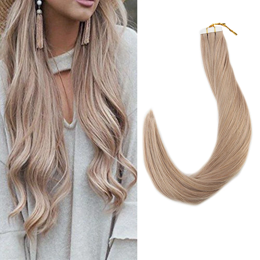

Wholesale 100% remy human russian double drawn tape hair extensions, All available