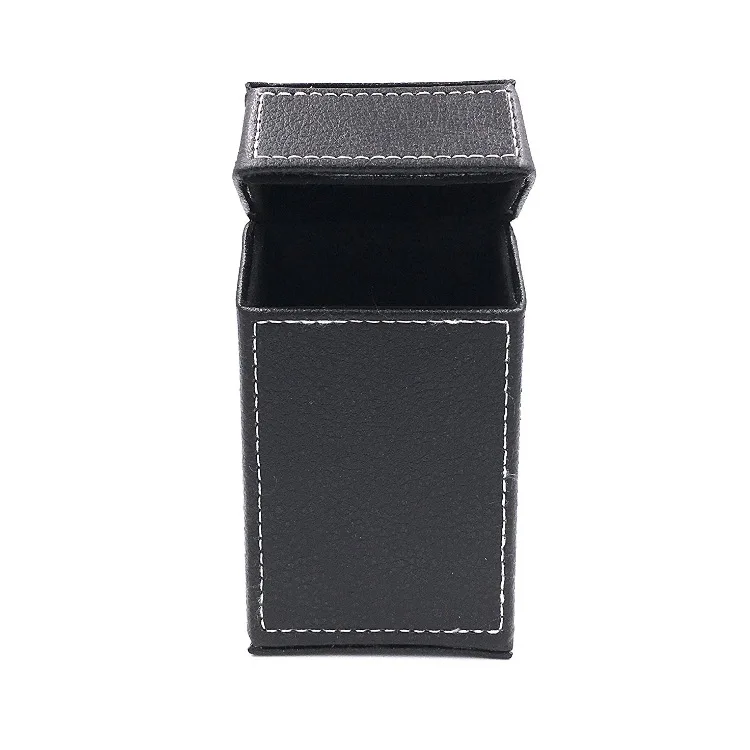 

Leather Cigar Humidor Compact Case Travel Cigar Box