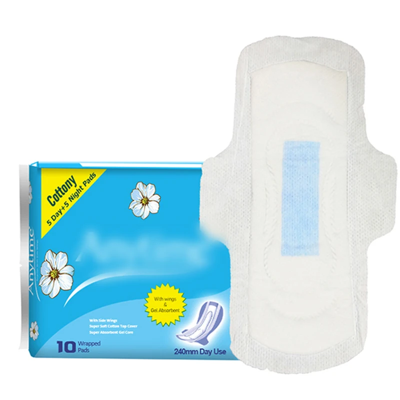 

a grade sanitary napkin oem cotton wholesale organic sanitary pads
