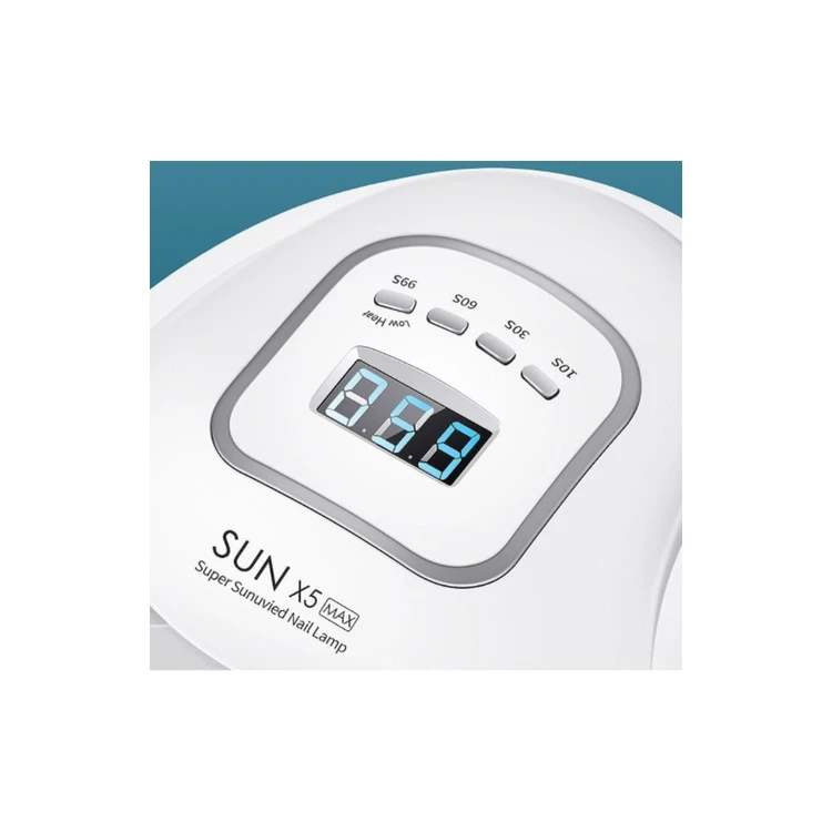 

Sun x5max nail lamp intelligent ininduction phototherapy machine nail machine dryer quick dry led nail gel bake lamp, Multicolor
