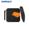 Topleo commercial cost allwinner H6 I96 play 4GB 32GB 6K media player linux Android 9.0 ip tv box