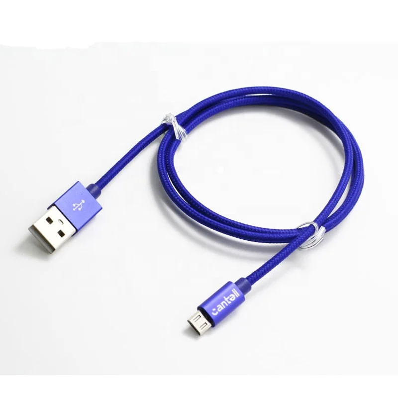 

best selling 2.4A 1m/1.5m/2m Nylon Braided micro usb data cable Android usb micro charger cable, Black/silver/gold/brown/blue