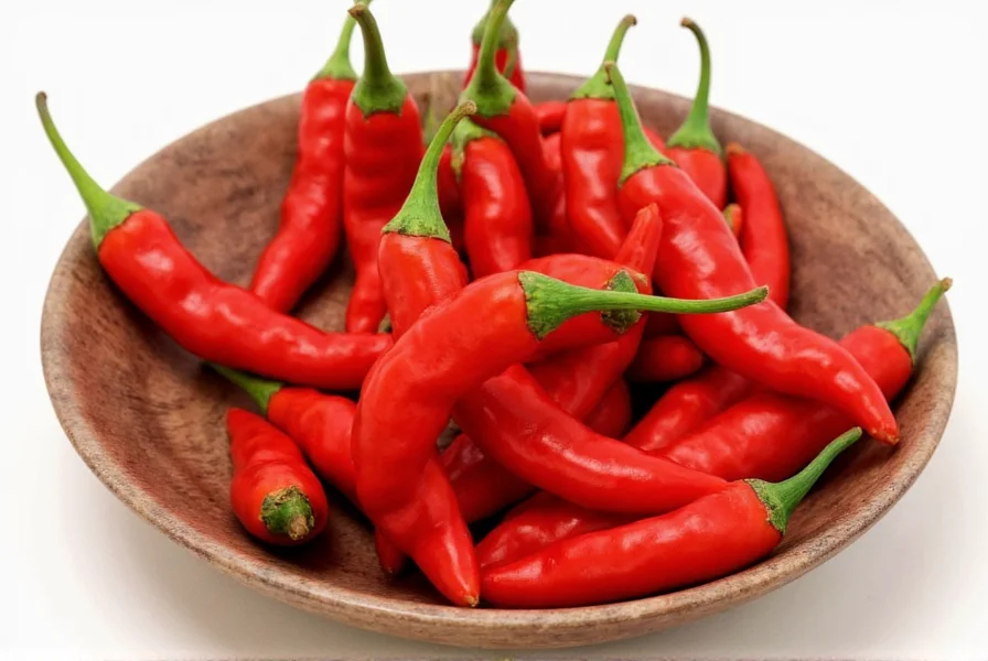 Spice scale chart comparing various chiles including chile de puya