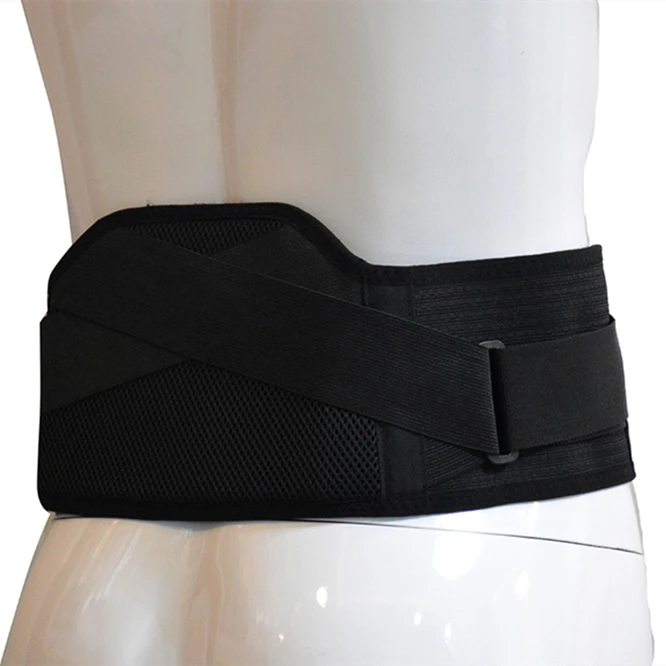 

Hot Selling Pain Relief Lower Back Brace Waist Support Brace Belt, Black or customized