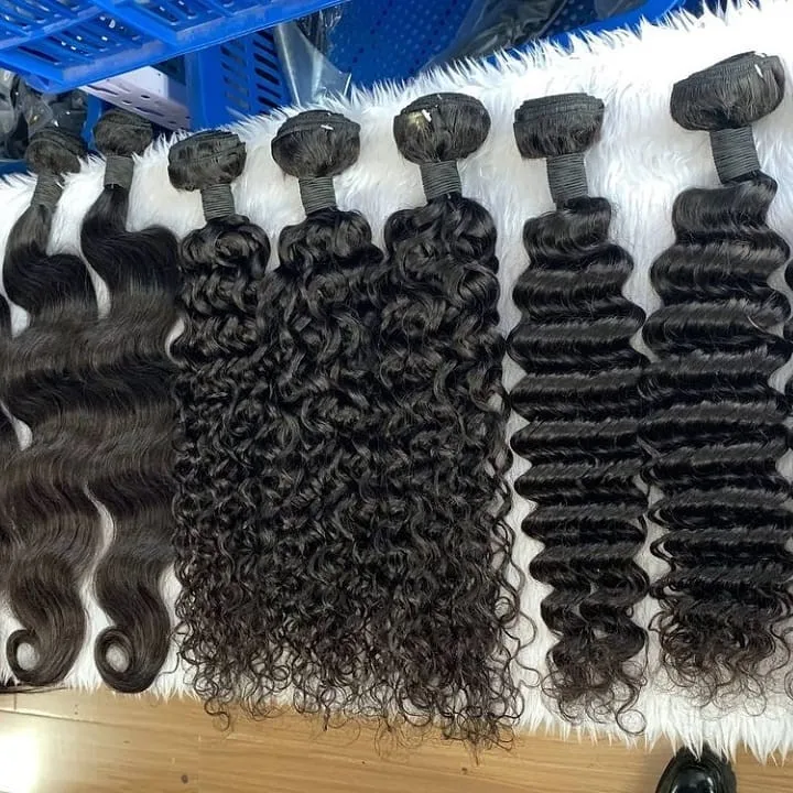 

Human Hair Bundles 100% Brazilian Hair Weave Bundle Raw Remy Hair Extensions