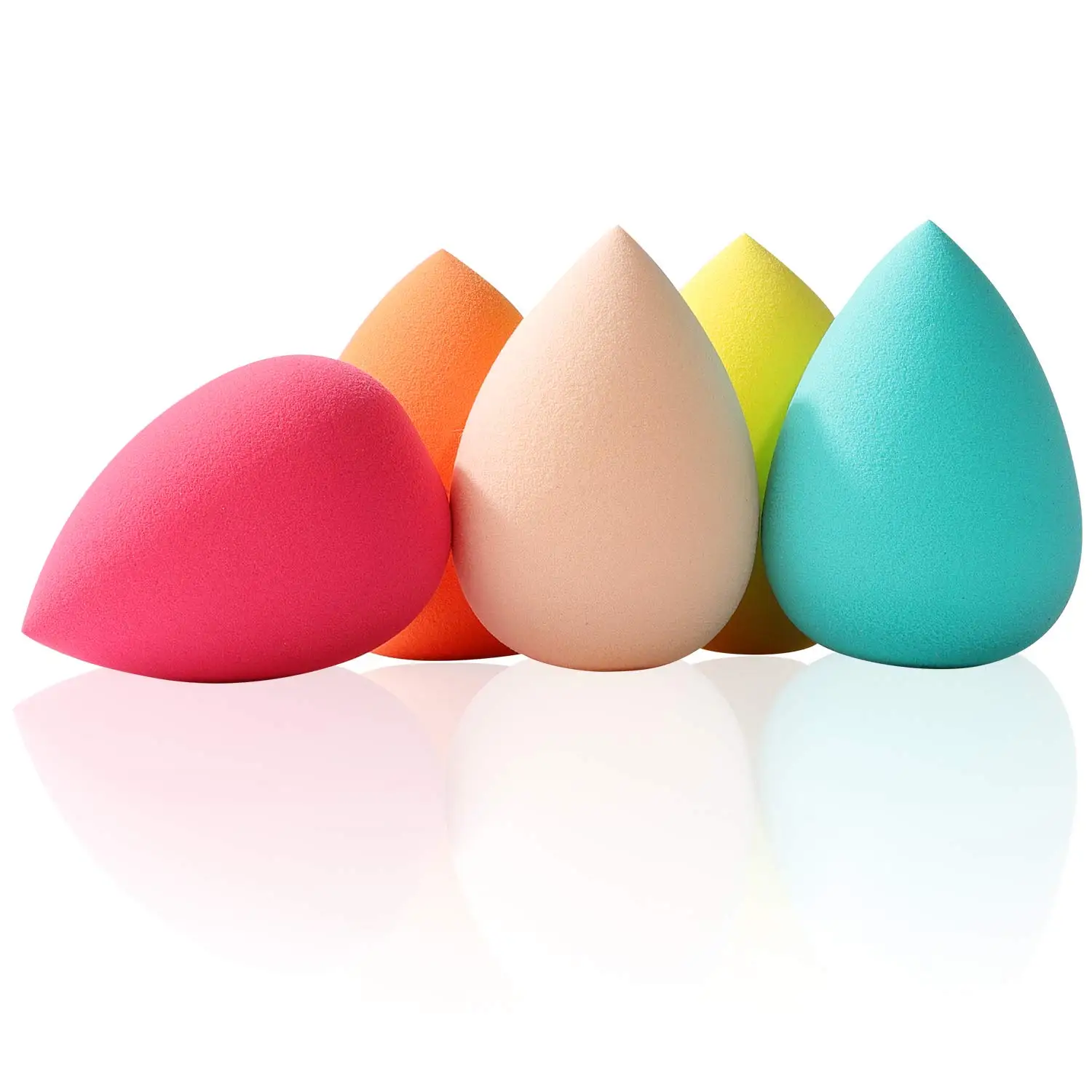 

1Pc Cosmetic Puff Powder Puff Smooth Women's Makeup Foundation Sponge Beauty To Make Up Tools & Accessories, Pink,rose,yellow