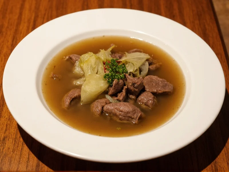 Authentic Beef with Cabbage Soup Recipe & Tips