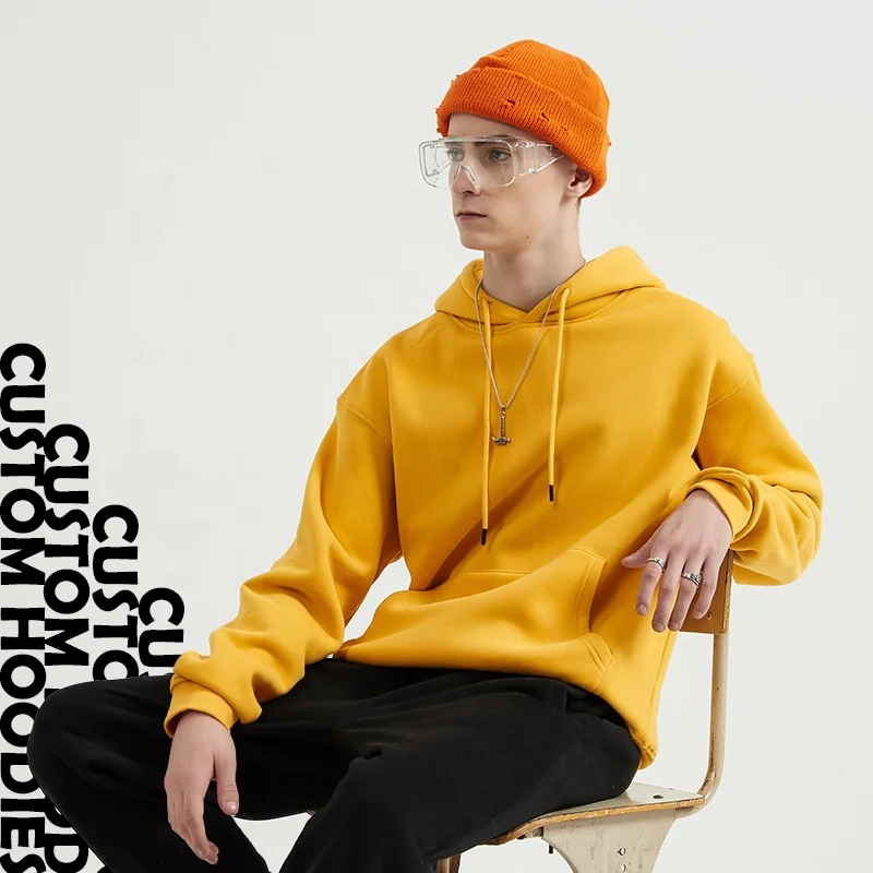 

Custom Hooded Sustainable Oem Odm 100% Cotton Knitted Men's Hoodies