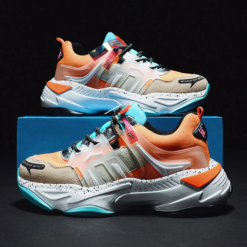 

Stylish Designer Running Shoes Men Jogging Sneakers Light Walking Footwear Breathable Mesh Sneakers for Men Sports Shoes 2020