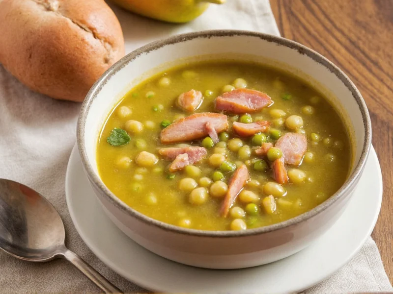 Classic Split Pea Soup Recipe with Ham: Easy & Hearty