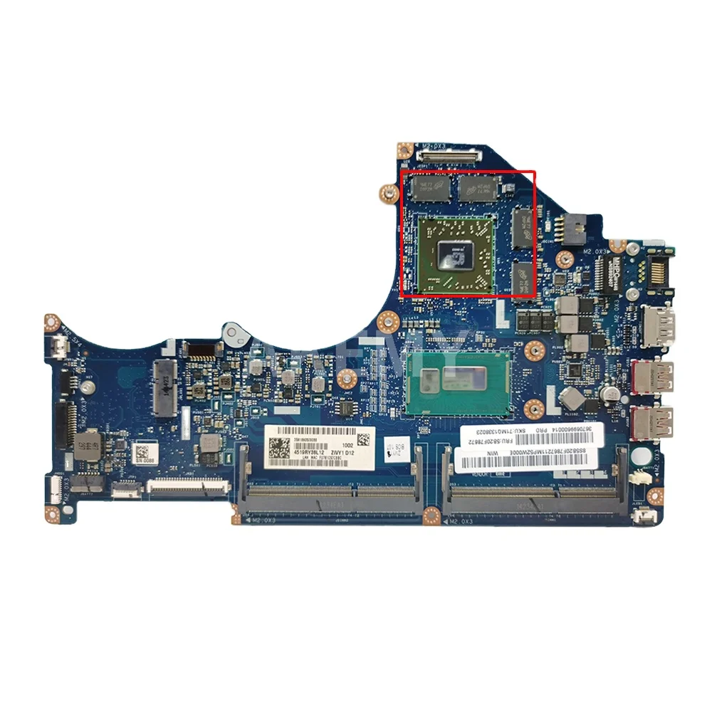 

LA-B131P motherboard For Lenovo Y40-70 Y40-80 Laptop motherboard Mainboard with I5 I7 4th Gen 5th Gen CPU V2G GPU