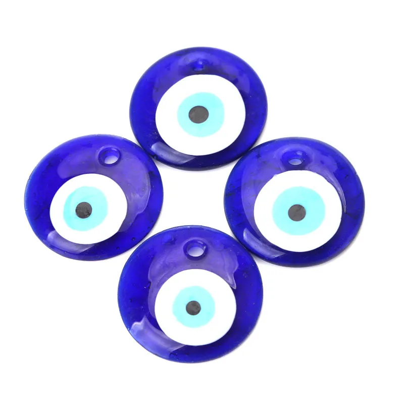 

Wholesale DIY Jewelry Handmade Lampwork Charm Turkey Blue Eyes Enamel Evil Eye Pendant Charms for Jewelry Making