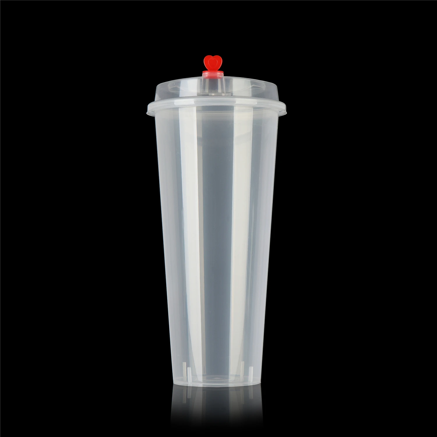 

Hot sale Low price 24oz bubble tea transparent hard pp reusable boba tea cup