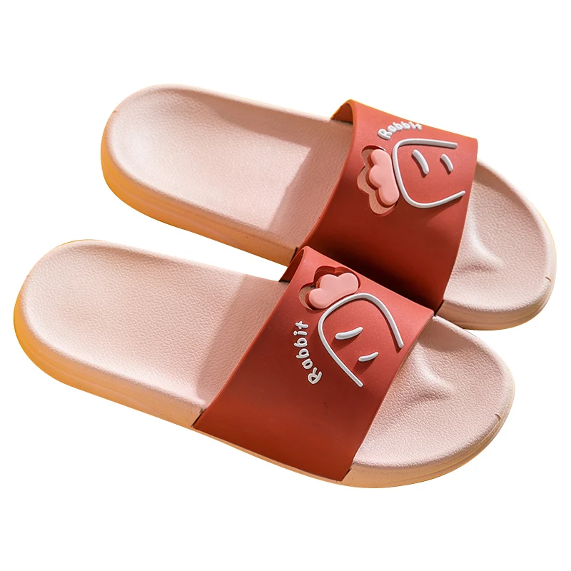 

High Quality cartoon pvc slippers custom sole slipper for kids Couples slippers, Picture