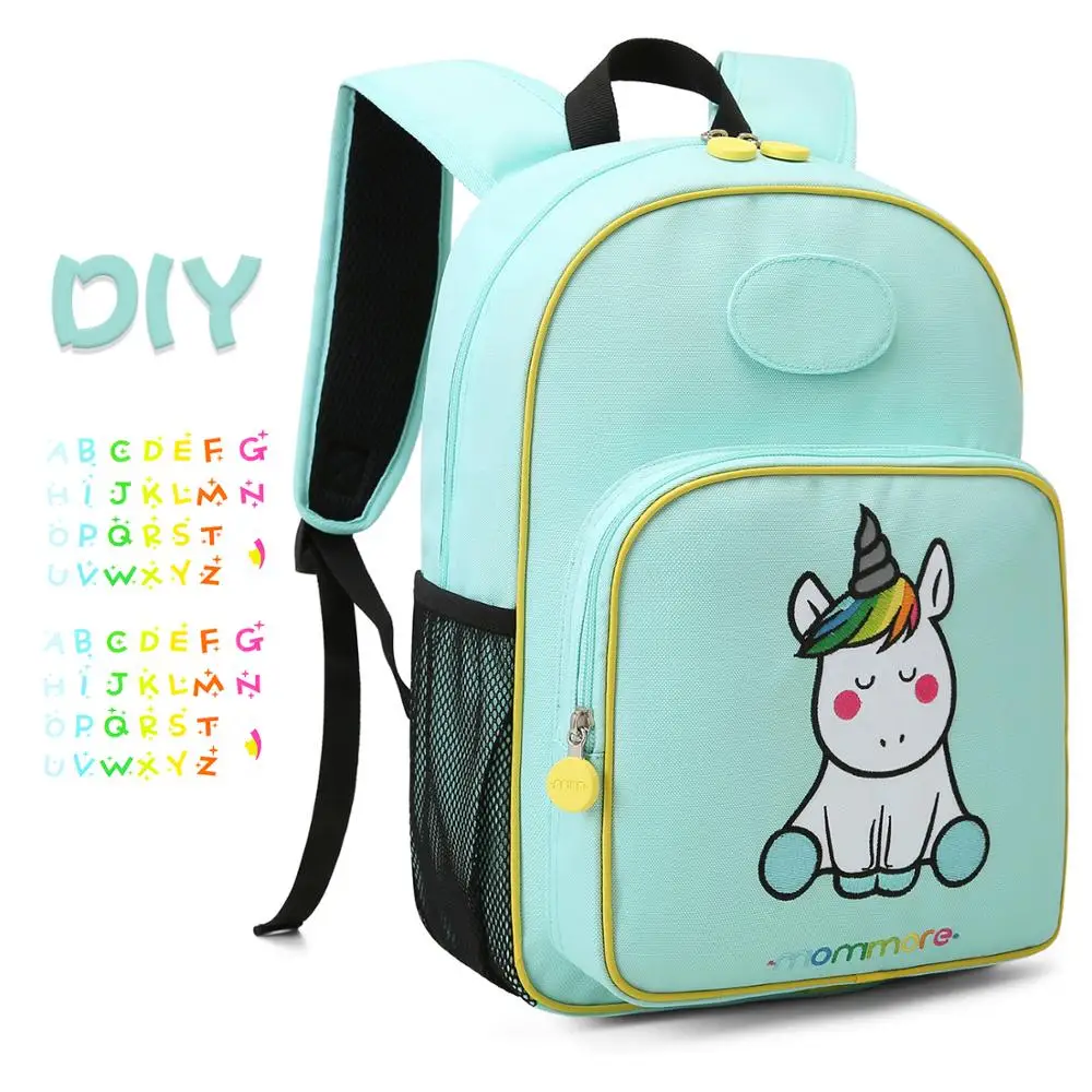 

Mochilas Infantil Bagpack Cartoon Unicorn Children Schoolbag Kids School Bags Student Bags Backpack Kids, Green/pink