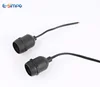 IP65 outdoor rainproof 100-200V Edison screw E26 E27 Christmas String light socket with 10cm PVC Cord