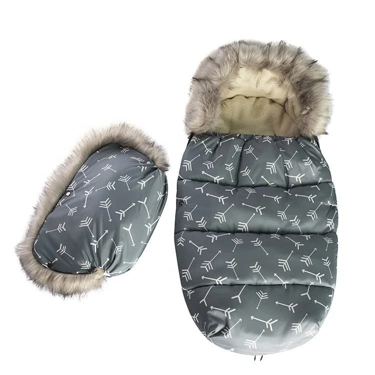 

Waterproof stroller foot muff sleep baby bag winter organic baby sleeping bag, Customized color