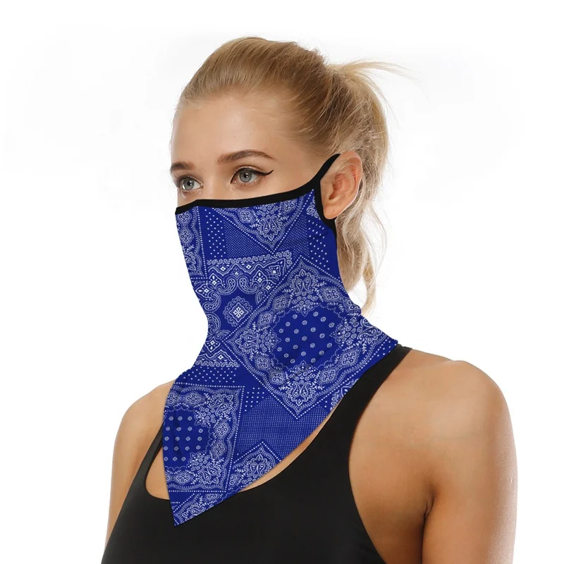 

TY Outdoor Printed Scarf Breathable Hiking Tiara Bandana Ultraviolet Sun Face Scarf Dust Resistant, Picture