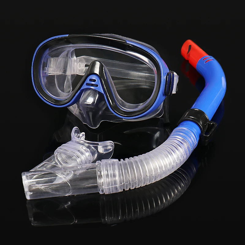 

oem Adult diving equipment scuba Diving Mask ank snorkel Tube Shockproof Anti-fog Swimming Goggles Underwater Snorkeling mask