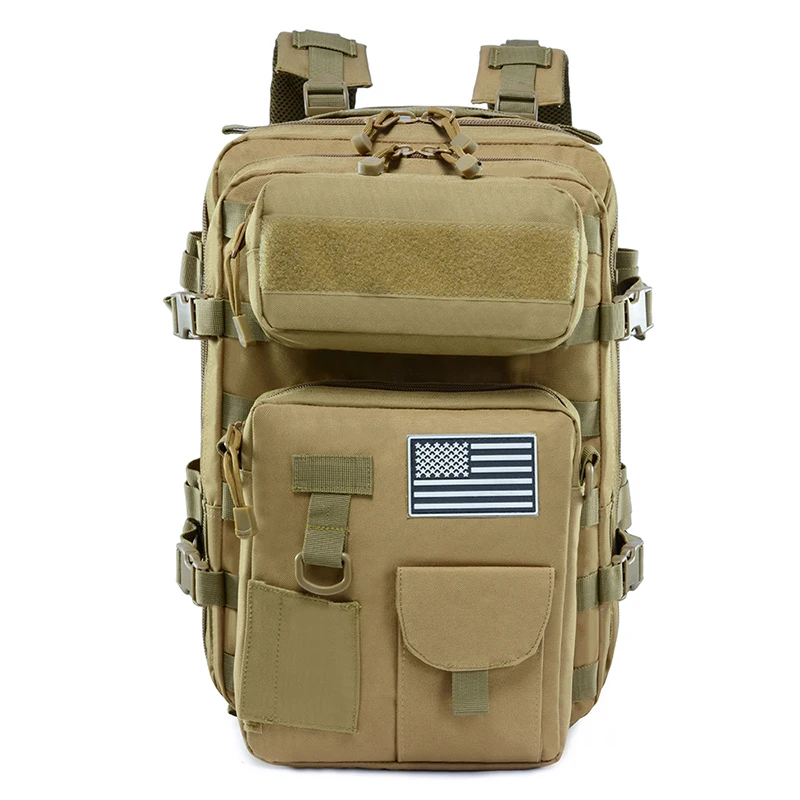 

LUPU 30L 900D Oxford outdoor tactical bag OEM Good stability waterproof backpack, 2 colors