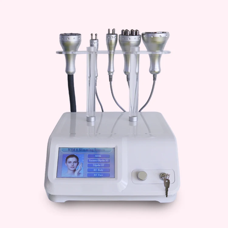 

CE Approved Multifunctional 80K 5 in 1 RF Ultrasonic Cavitation Slimming Beauty Equipment for Fat Reduction Body Shaping