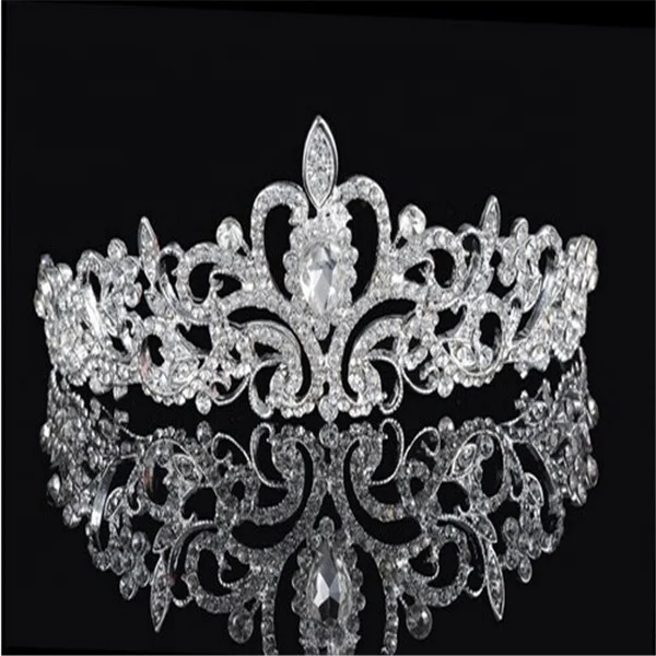 
High Quality For Adult Wedding Bridal Hair Accessories Rhinestone Crystal Bling Tiaras And Wedding Crown Designer Bridal Crown  (60160776098)