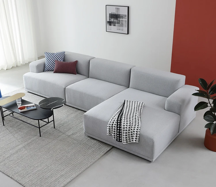 Exclusive white High resilience sponge soft Recliner Soft Sectional Corner L Shaped Sofa Designs 2020 1006