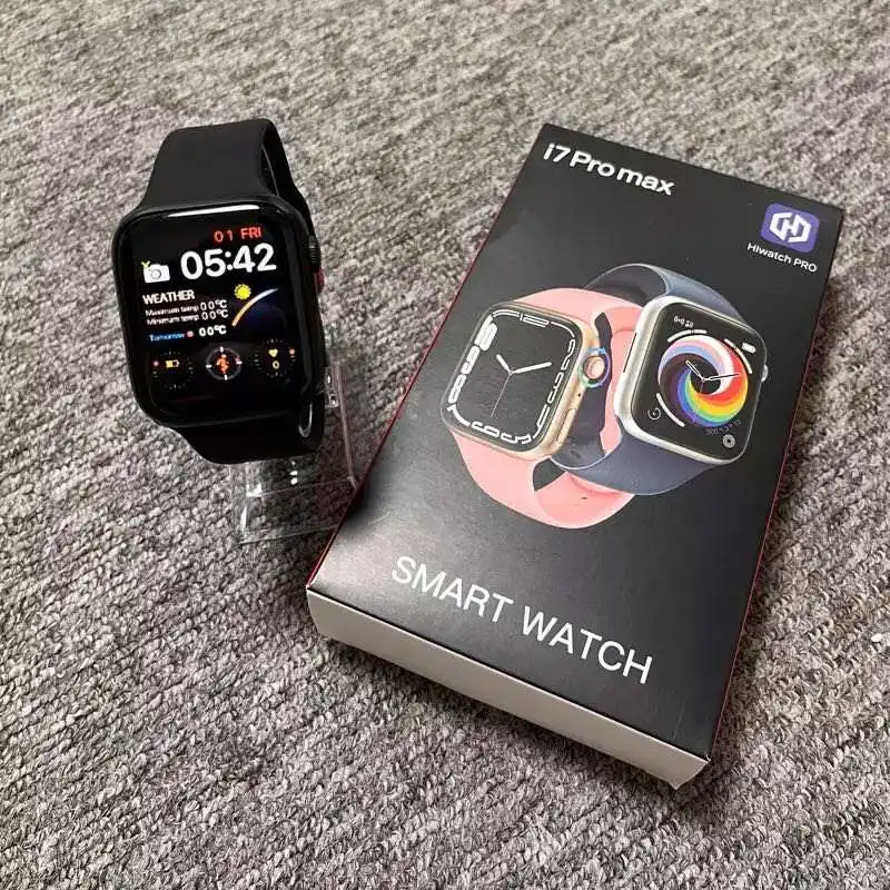 

I7 PRO MAX smartwatch Heart Rate Blood Pressure Sports Smart Bracelet Sleep Tracker reloj new fitness I7 PROMAX smartwatch