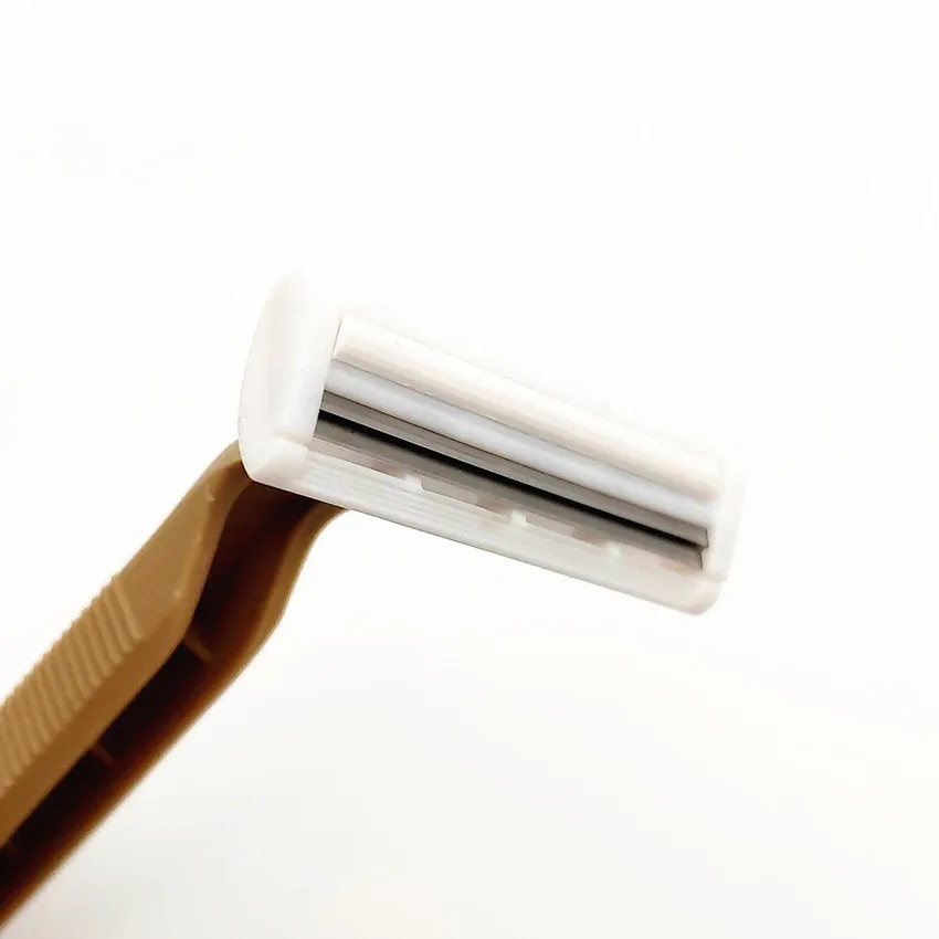 

eco friendly bio-plastic disposable shaving razor with corn starch handle women razor