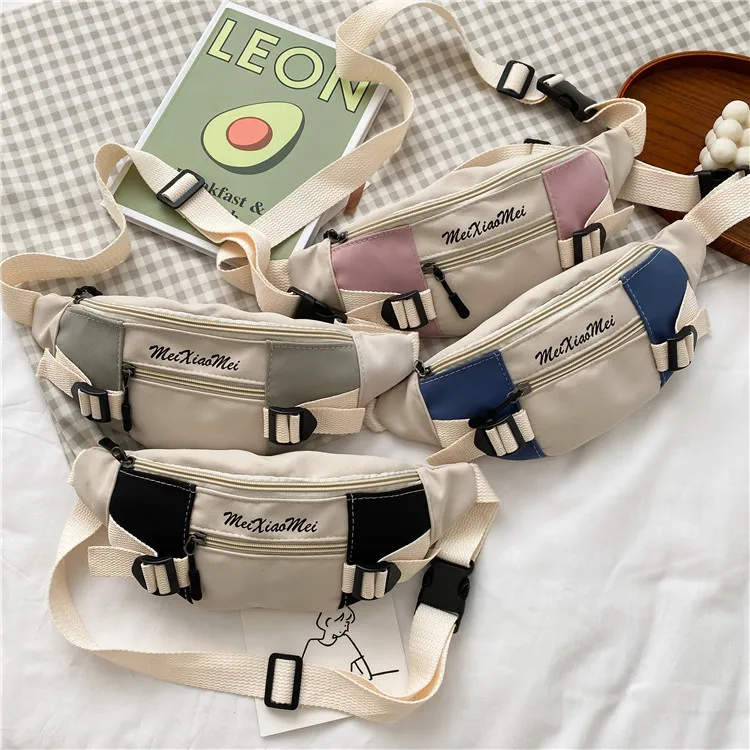 

New Arrivals Student Chest Bag Custom High Quality Waist Bag Woman Shoulder Bag